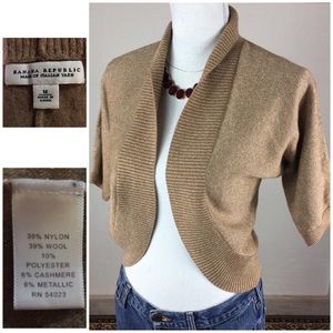 Banana Republic Italian Yarn Cashmere Wool Sweater